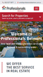 Mobile Screenshot of professionalsbelmont.com.au